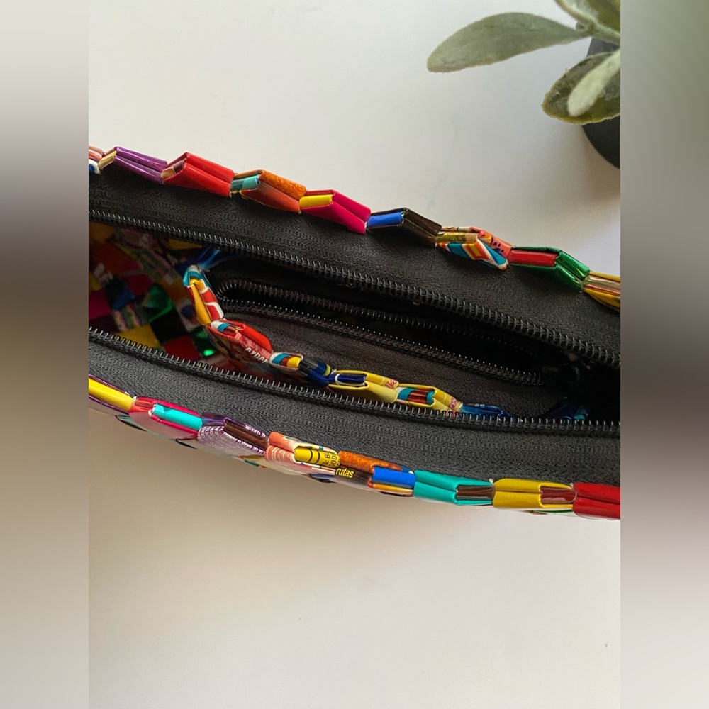 Candy And Gum Wrapper Custom Handbag With Change … - image 4